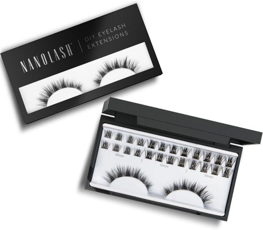 Nanolash DIY Eyelash Extensions 36 pcs - cluster lashes DIY, cluster false eyelashes for lash extensions at home, individual cluster lashes (HARMONY) Beauty Goddess ScentiMelti Wax Melts