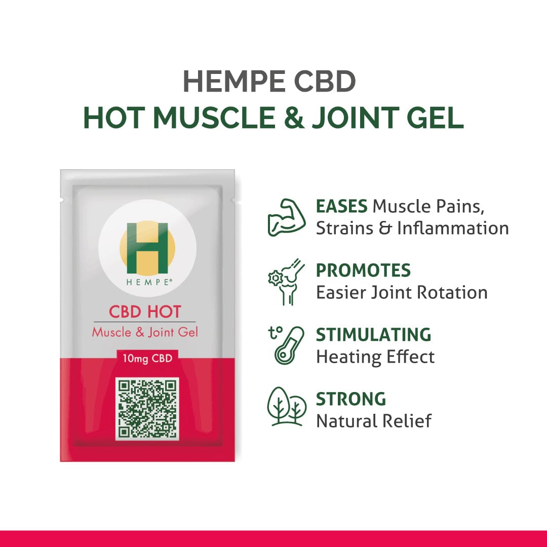 HEMPE Hot Muscle & Joint Travel Sachet 10ml HEMPE ScentiMelti Wax Melts