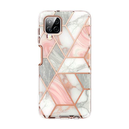 Galaxy A12 Cosmo Case - Marble Pink