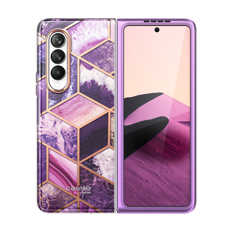 Galaxy Z Fold 3 Cosmo -Marble Purple - ScentiMelti Home Fragrance, Beauty & Gifts UK