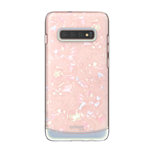 Galaxy S10 Plus Cosmo Case - Glitter Pink