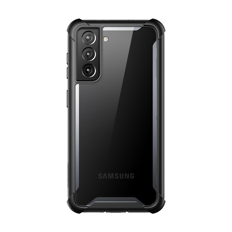 i-Blason Ares Series Designed for Samsung Galaxy S21 FE 5G Case (2022 Release), Dual Layer Rugged Clear Bumper Case with Built-in Screen Protector (Black) i-Blason UK ScentiMelti Wax Melts