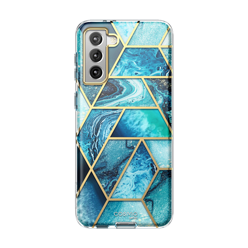 Galaxy S22 Plus Cosmo Case - Ocean Blue - ScentiMelti Home Fragrance, Beauty & Gifts UK