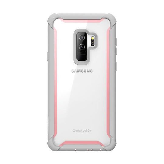 i-Blason Case for Galaxy S9+ Plus 2018 Release, Ares Full-body Rugged Clear Bumper Case with Built-in Screen Protector (Pink) - ScentiMelti Home Fragrance, Beauty & Gifts UK