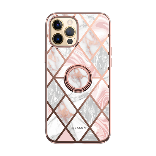 iPhone 13 Pro Max Cosmo Snap Case - Marble Pink - ScentiMelti Home Fragrance, Beauty & Gifts UK