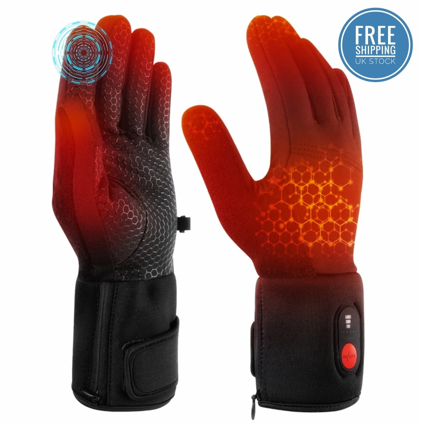 IcePro1 Electric Heated Gloves Battery Liners CE, FCC, PSE Certified - ScentiMelti Home Fragrance, Beauty & Gifts UK