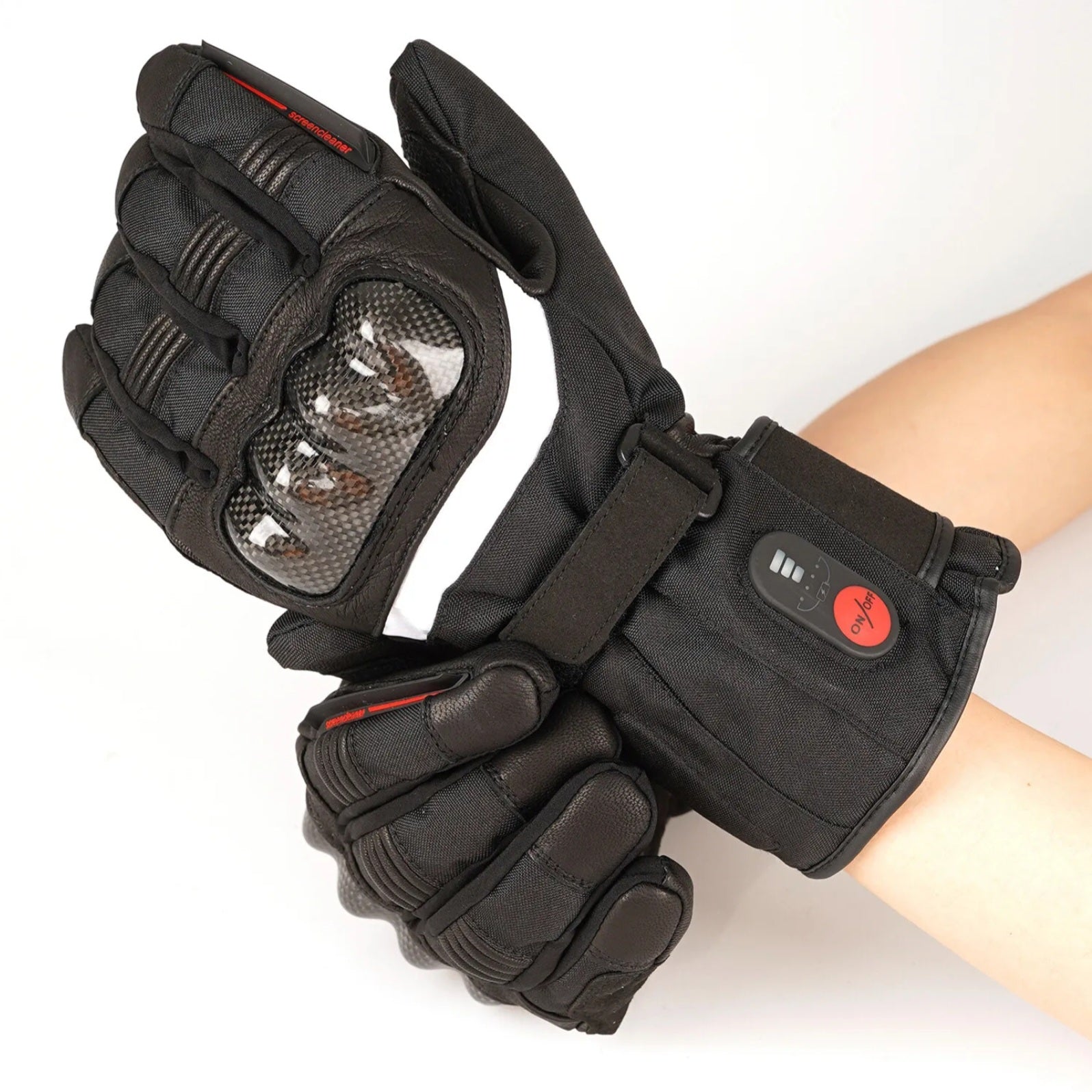 IcePro3 Heated Motorcycle Gloves Shockproof CE, FCC, PSE Certified - ScentiMelti Home Fragrance, Beauty & Gifts UK