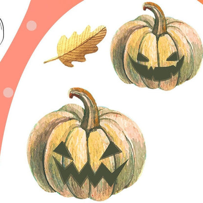 Halloween Pumpkin Fabric Wall Stickers - ScentiMelti Home Fragrance, Beauty & Gifts UK