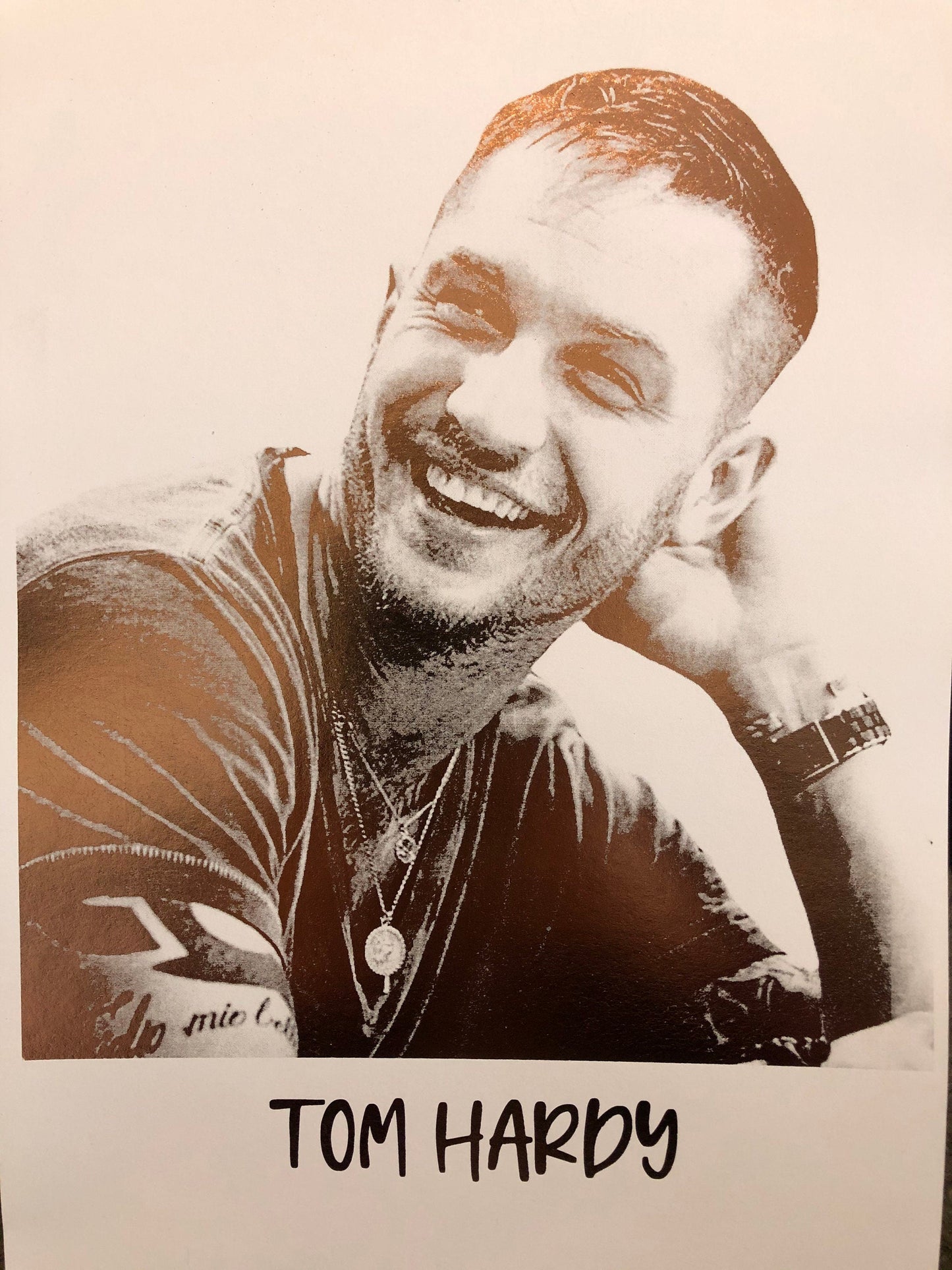 Tom Hardy Foil Print Billies Inks ScentiMelti Wax Melts