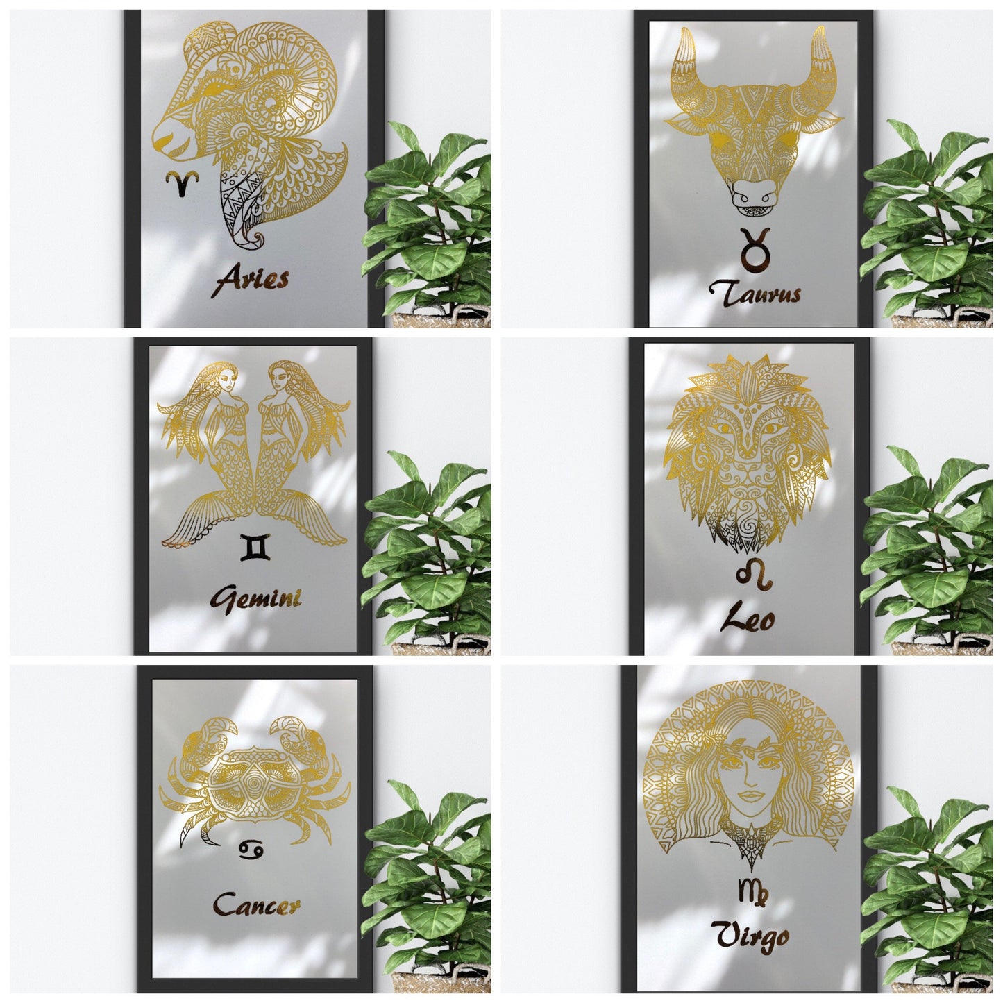 Scorpio Star Sign Foil Print Billies Inks ScentiMelti Wax Melts