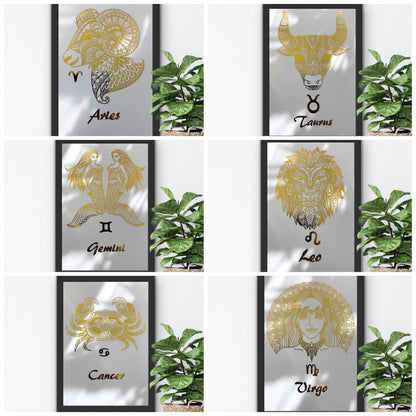 Taurus Star Sign Foil Print Billies Inks ScentiMelti Wax Melts