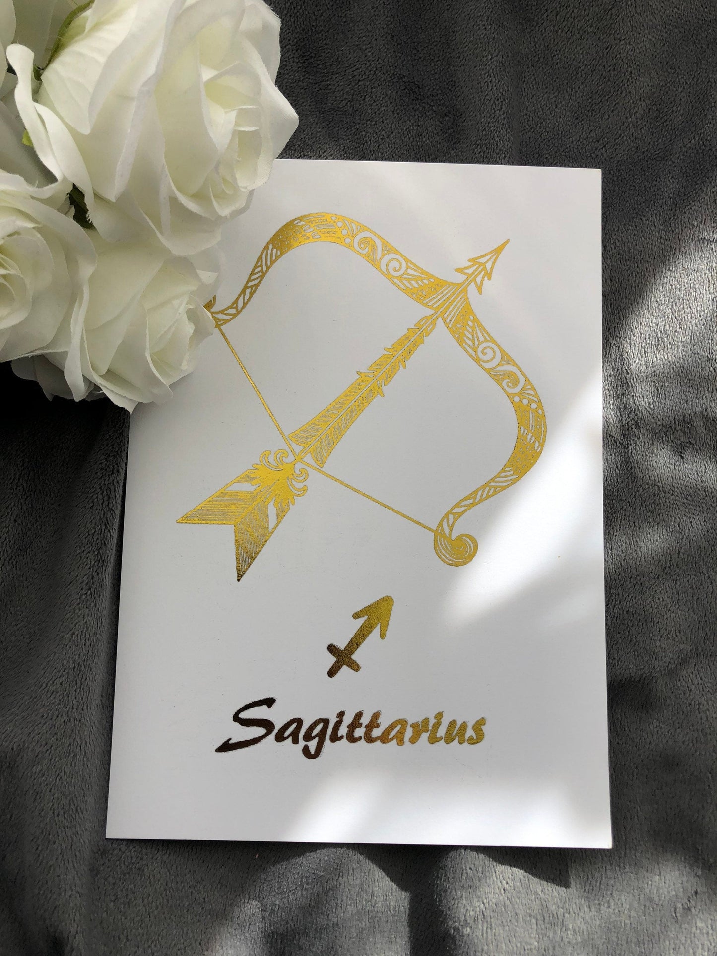 Sagittarius Star Sign Foil Print Billies Inks ScentiMelti Wax Melts