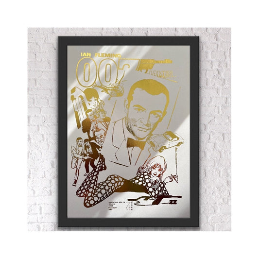 James Bond Foil Print Billies Inks ScentiMelti Wax Melts