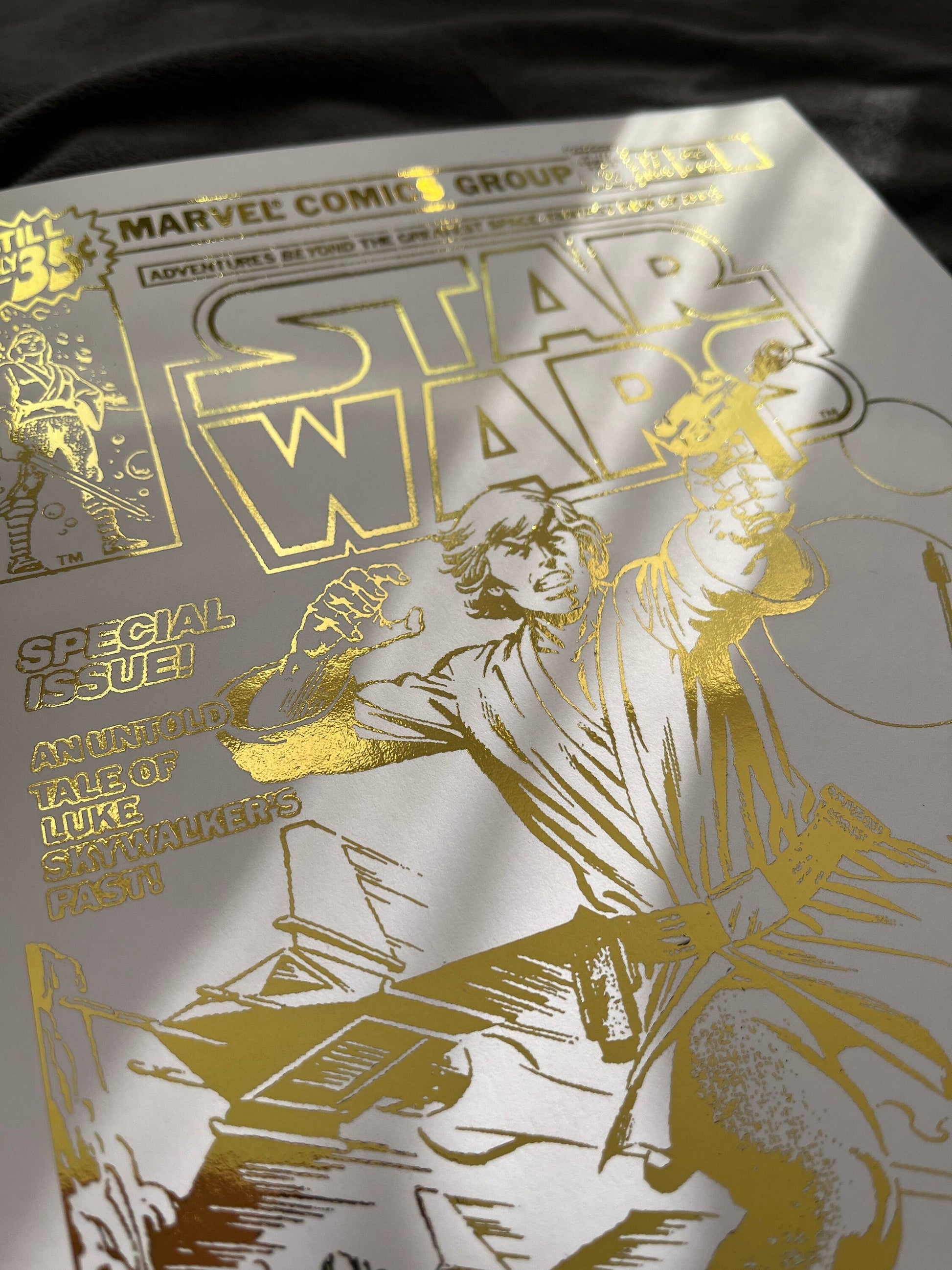 Star Wars Comic Cover Foil Print Billies Inks ScentiMelti Wax Melts