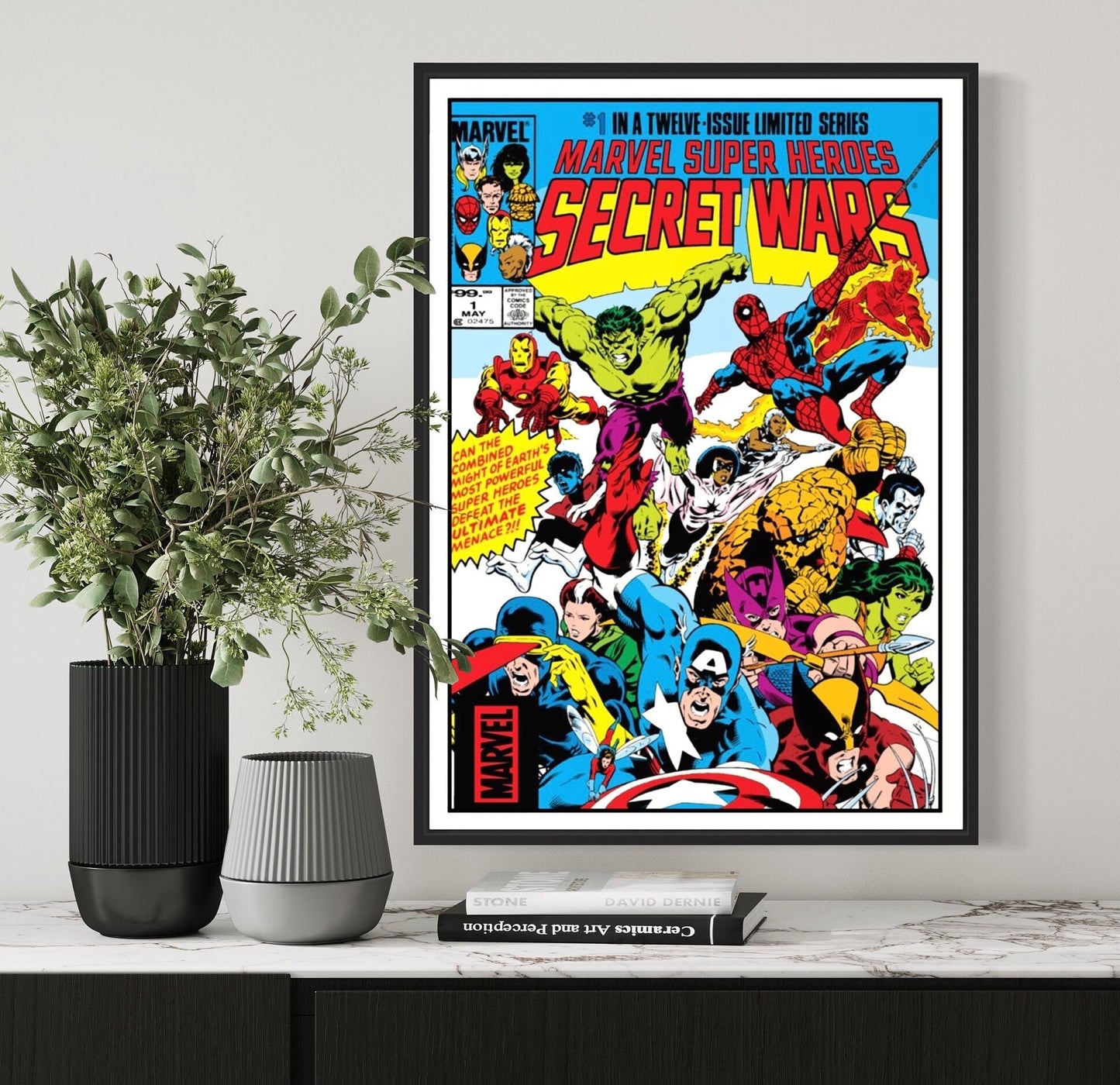 Set of 3 Secret Wars Comic Covers, Edition 1, 2 & 3 Billies Inks ScentiMelti Wax Melts