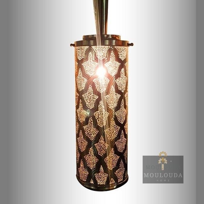 Moroccan Sconce - Hanging Wall Light - Boho Lighting - Modern Lighting - Art Deco Light - Metal Wall Lamp - Brass Wall Light Moulouda Home ScentiMelti Wax Melts