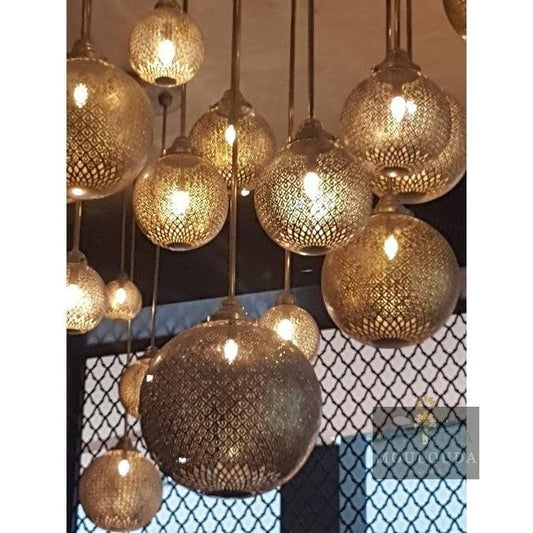 Modern Chandelier Lighting, Beautiful Art Deco, Ceiling Lighting, Unique design, up to 20 balls in one Chandelier - ScentiMelti Home Fragrance, Beauty & Gifts UK