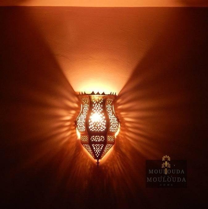 Morocco Wall Lamp - Moroccan Design light  - éclairage -  luminaire - Boho Lighting - wall Light - Wall Decor - Art Deco Light Moulouda Home ScentiMelti Wax Melts