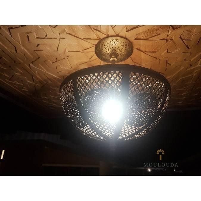 Elegant Ceiling Light, Art Deco Design Lamp, Oriental Morocco Lighting, Traditional Handmade lamp - ScentiMelti Home Fragrance, Beauty & Gifts UK