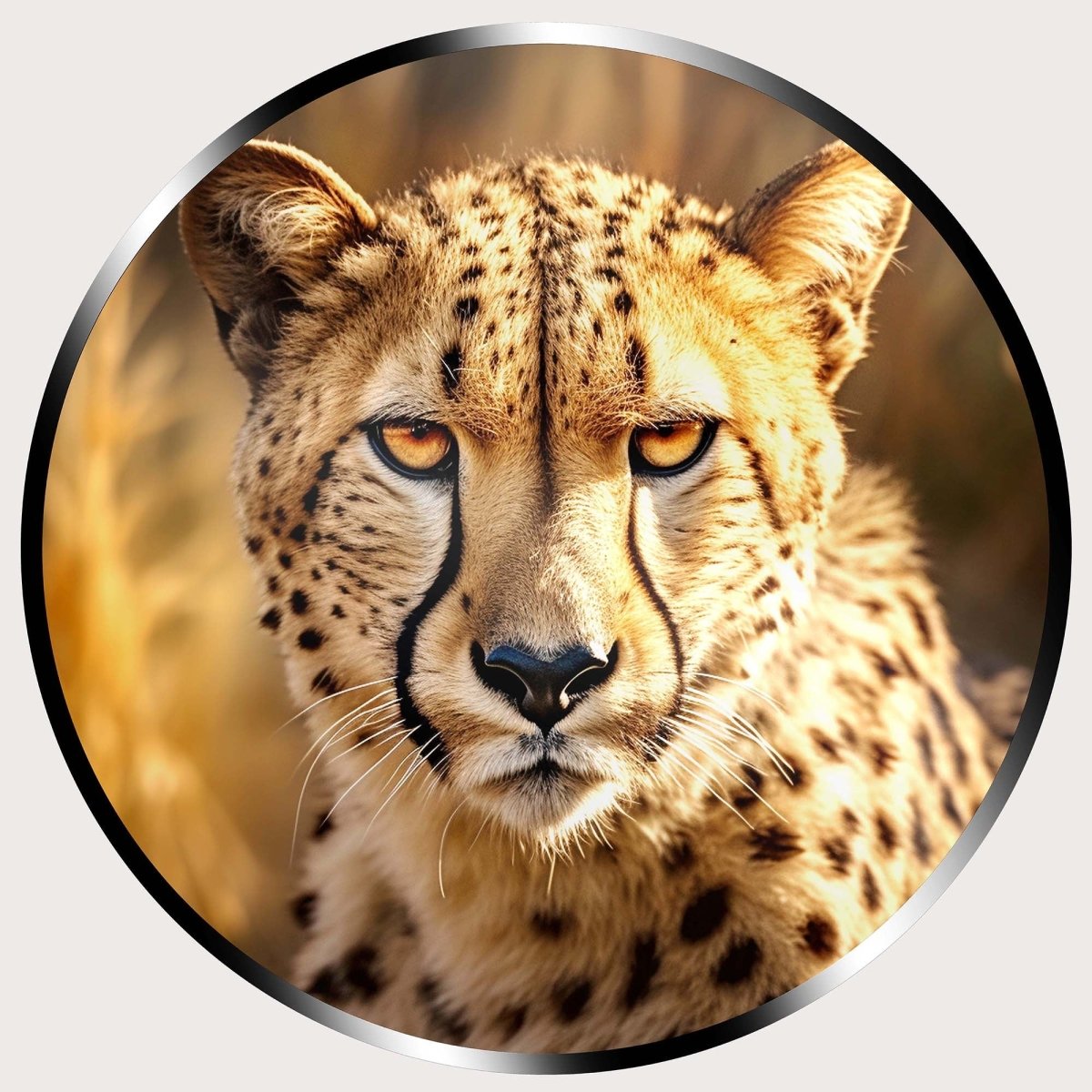 Illuminated Wall Art - African Cheetah - ScentiMelti Home Fragrance, Beauty & Gifts UK