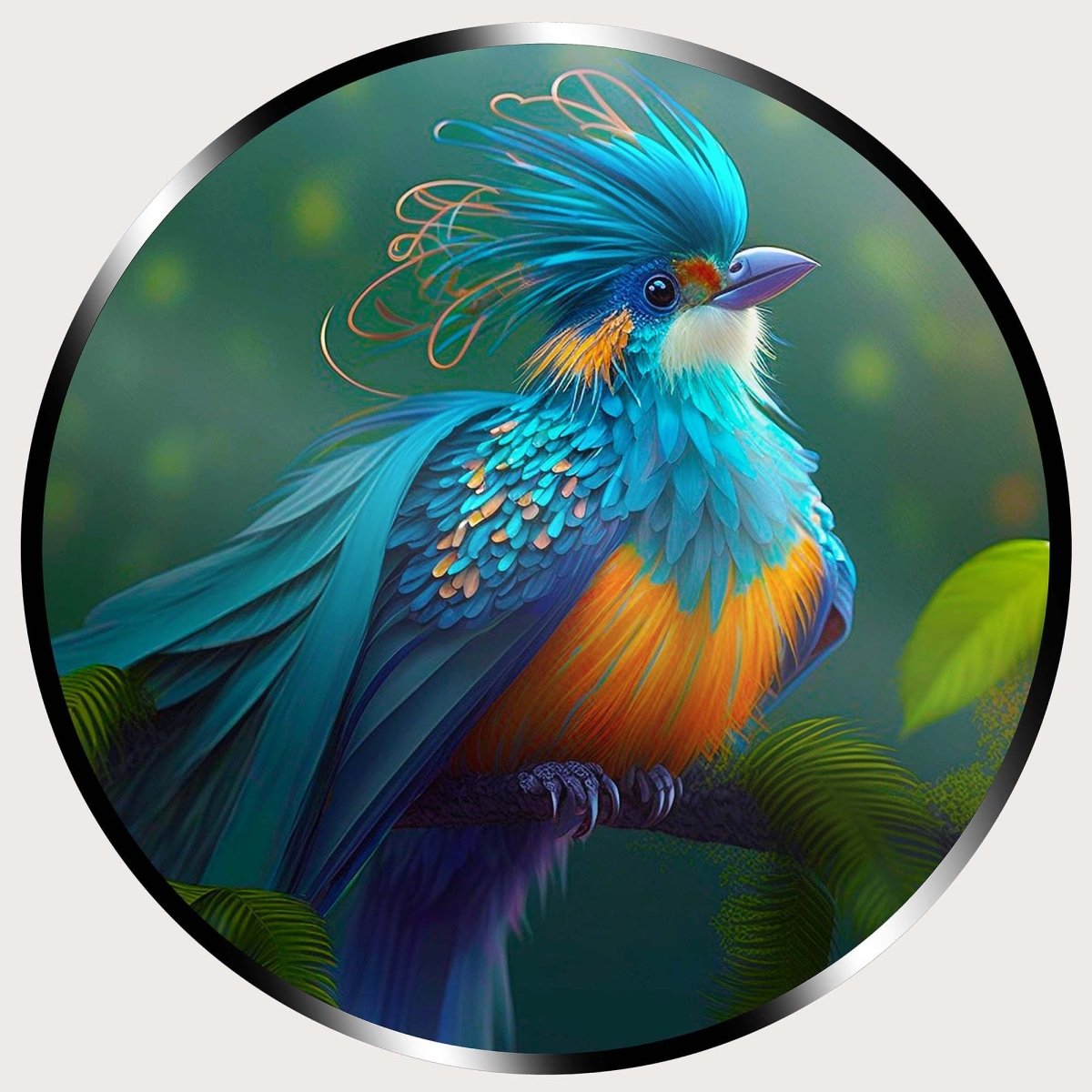 Illuminated Wall Art - Blue Bird - ScentiMelti Home Fragrance, Beauty & Gifts UK