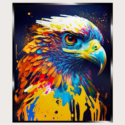 Illuminated Wall Art - Eagle - ScentiMelti Home Fragrance, Beauty & Gifts UK