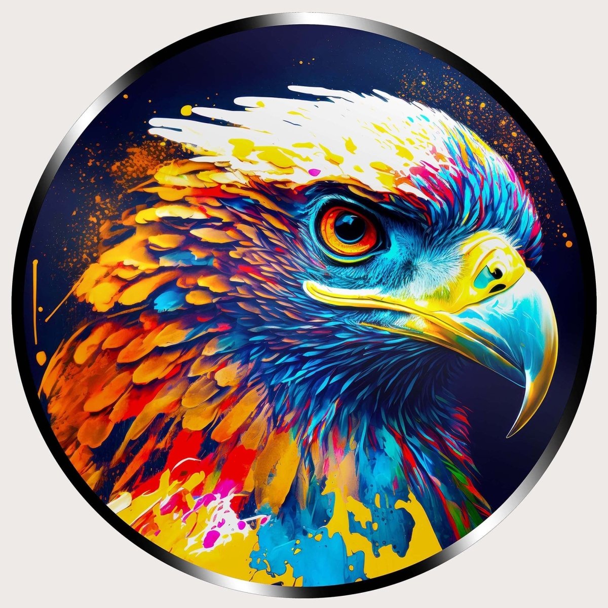 Illuminated Wall Art - Eagle - ScentiMelti Home Fragrance, Beauty & Gifts UK