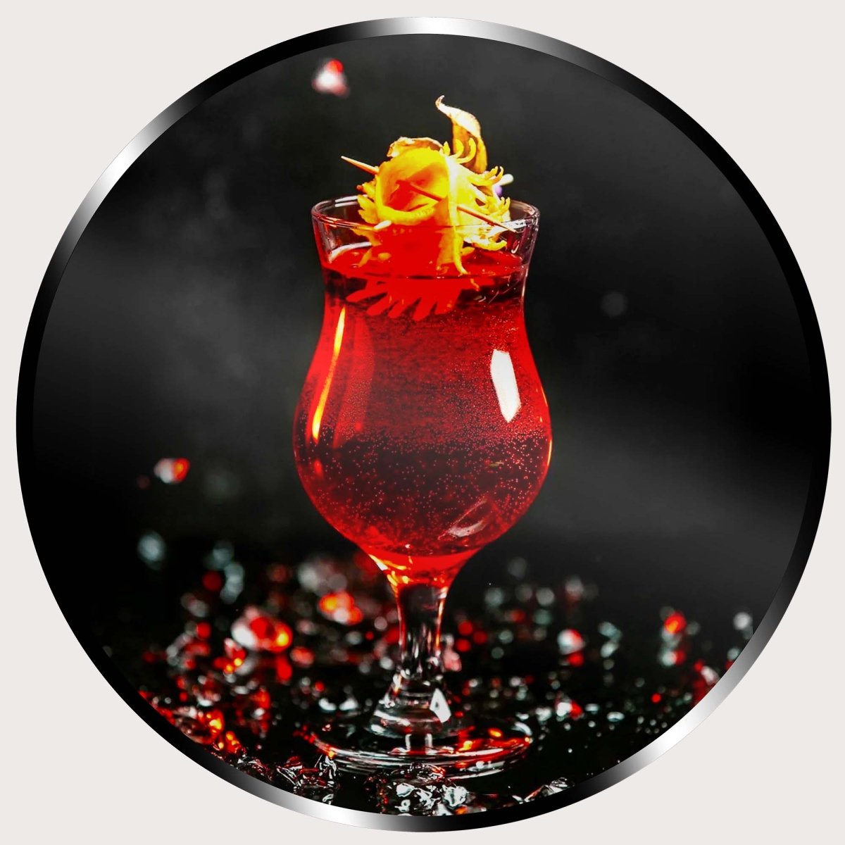 Illuminated Wall Art - Glass of Sangria - ScentiMelti Home Fragrance, Beauty & Gifts UK