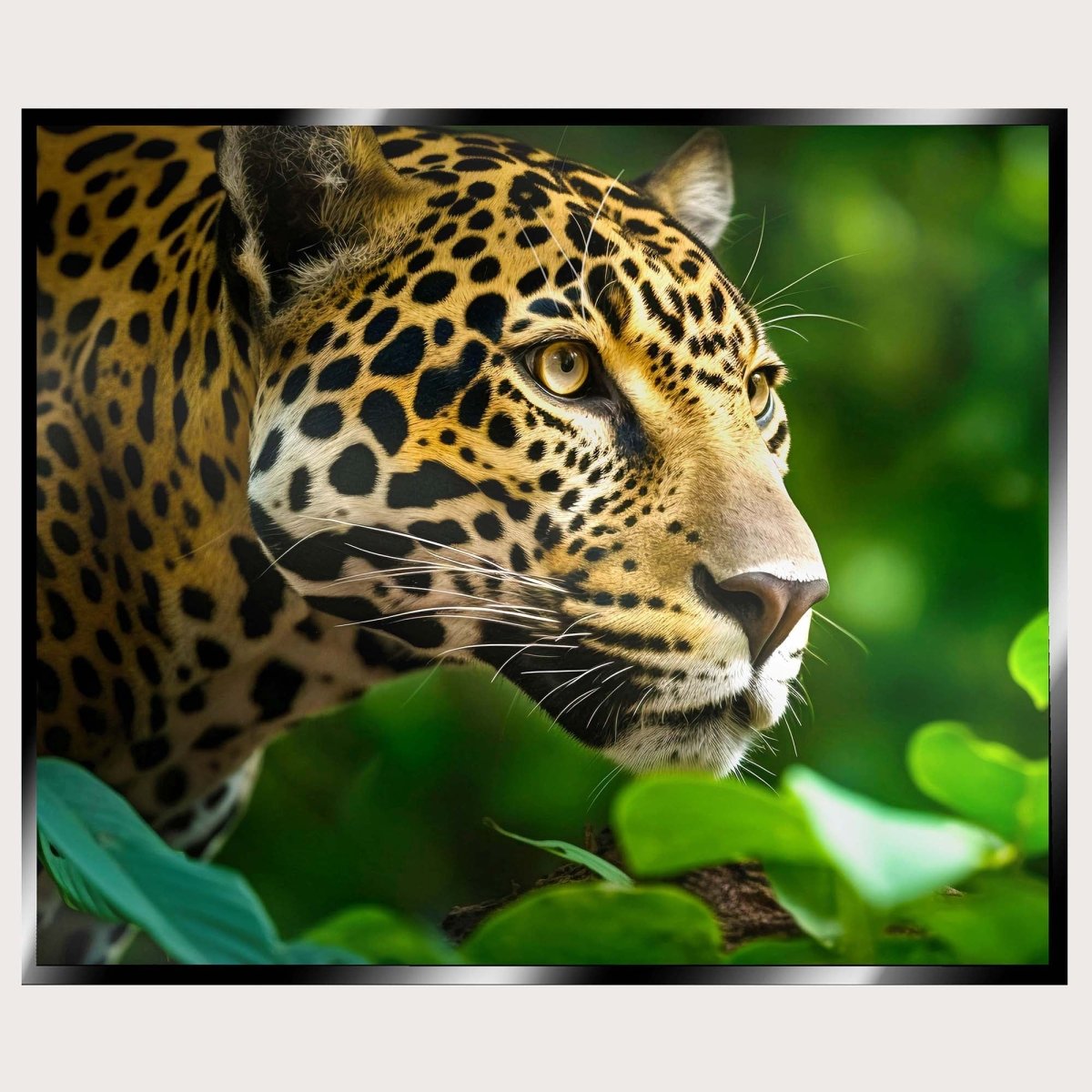 Illuminated Wall Art - Nature Leopard - ScentiMelti Home Fragrance, Beauty & Gifts UK