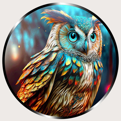 Illuminated Wall Art - Owl 2 - ScentiMelti Home Fragrance, Beauty & Gifts UK