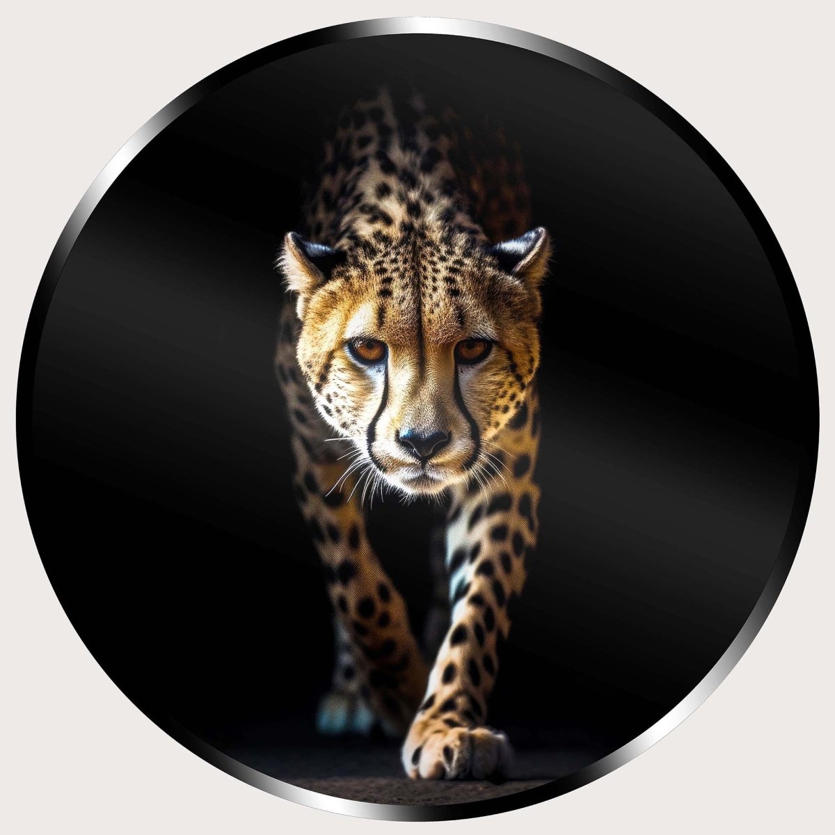 Illuminated Wall Art - Wild Leopard - ScentiMelti Home Fragrance, Beauty & Gifts UK