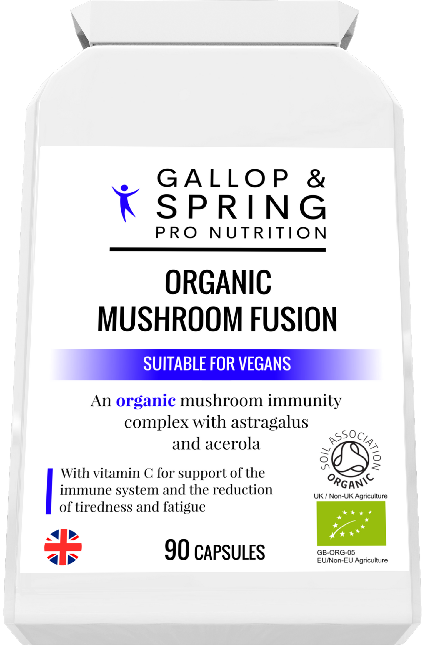 Organic Mushroom Fusion Supplements Gallop & Spring ScentiMelti Wax Melts