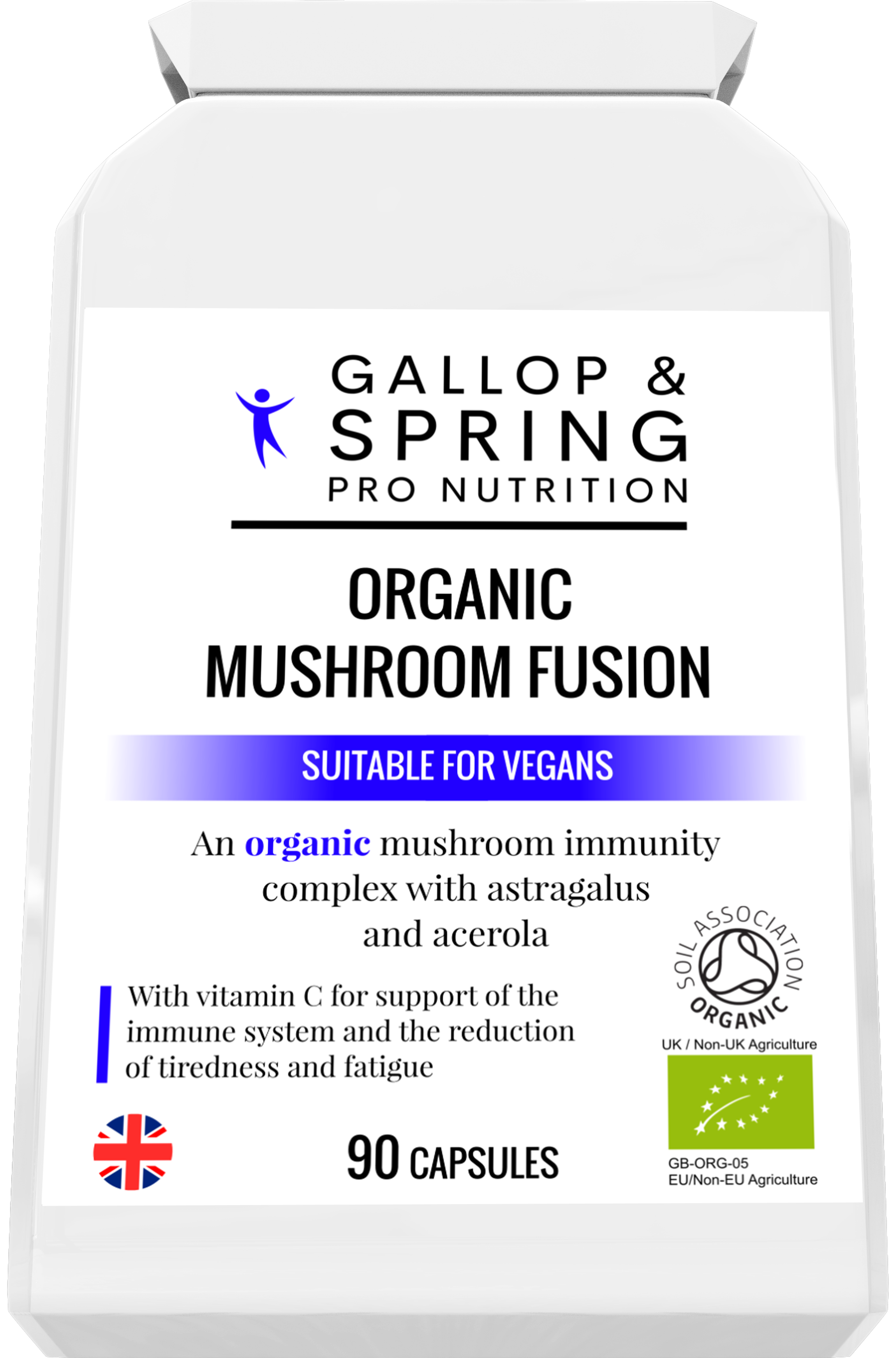 Organic Mushroom Fusion Supplements Gallop & Spring ScentiMelti Wax Melts