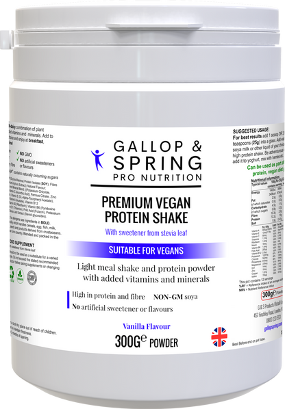 Premium Vegan Protein Shake (Vanilla) Gallop & Spring ScentiMelti Wax Melts