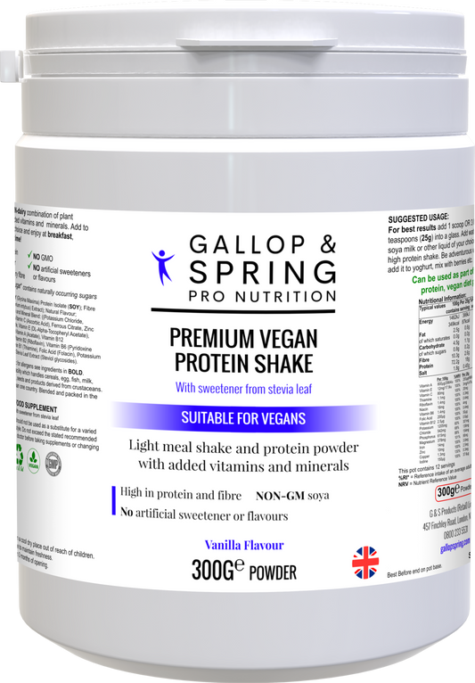 Premium Vegan Protein Shake (Vanilla) Gallop & Spring ScentiMelti Wax Melts