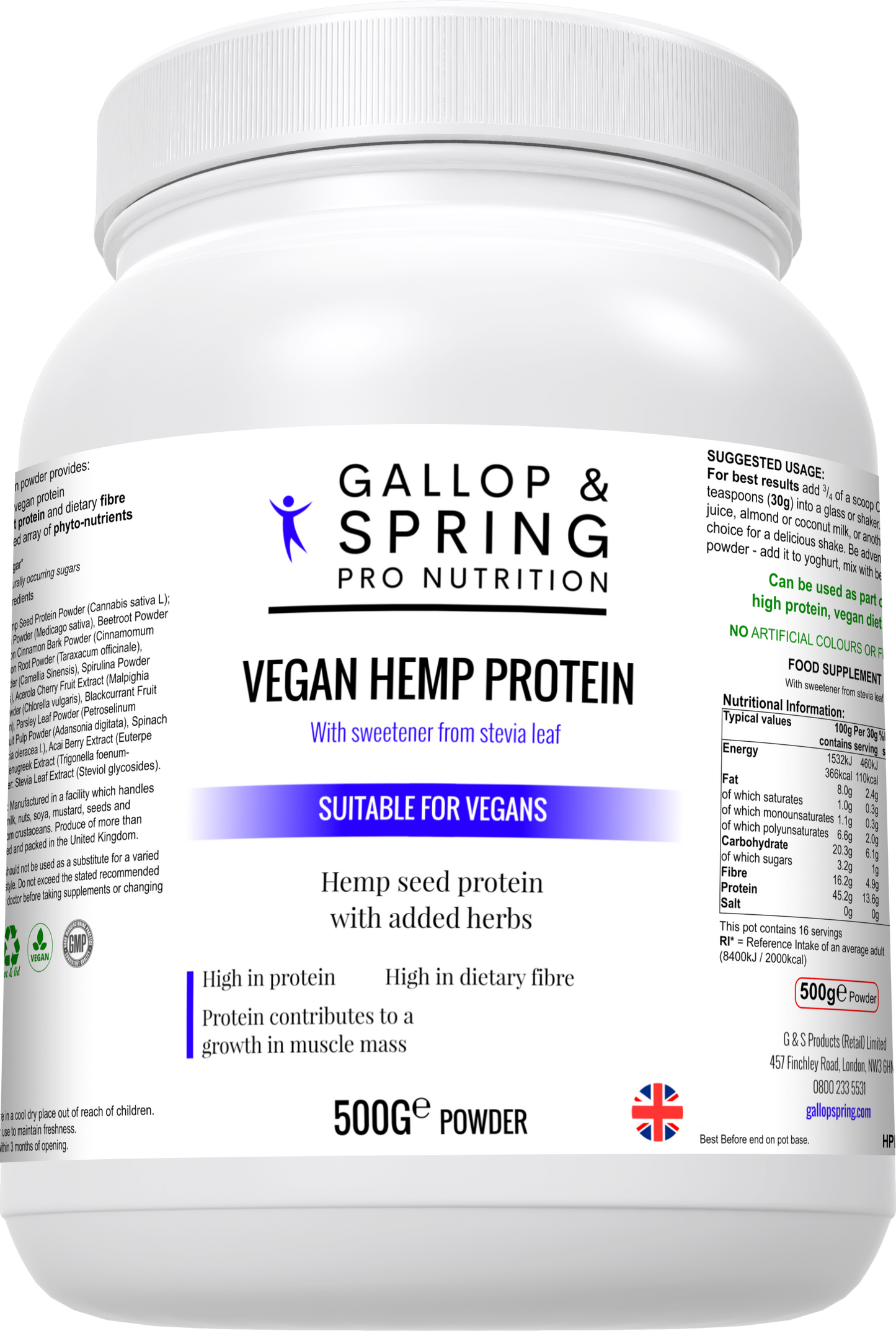 Vegan Hemp Protein Gallop & Spring ScentiMelti Wax Melts