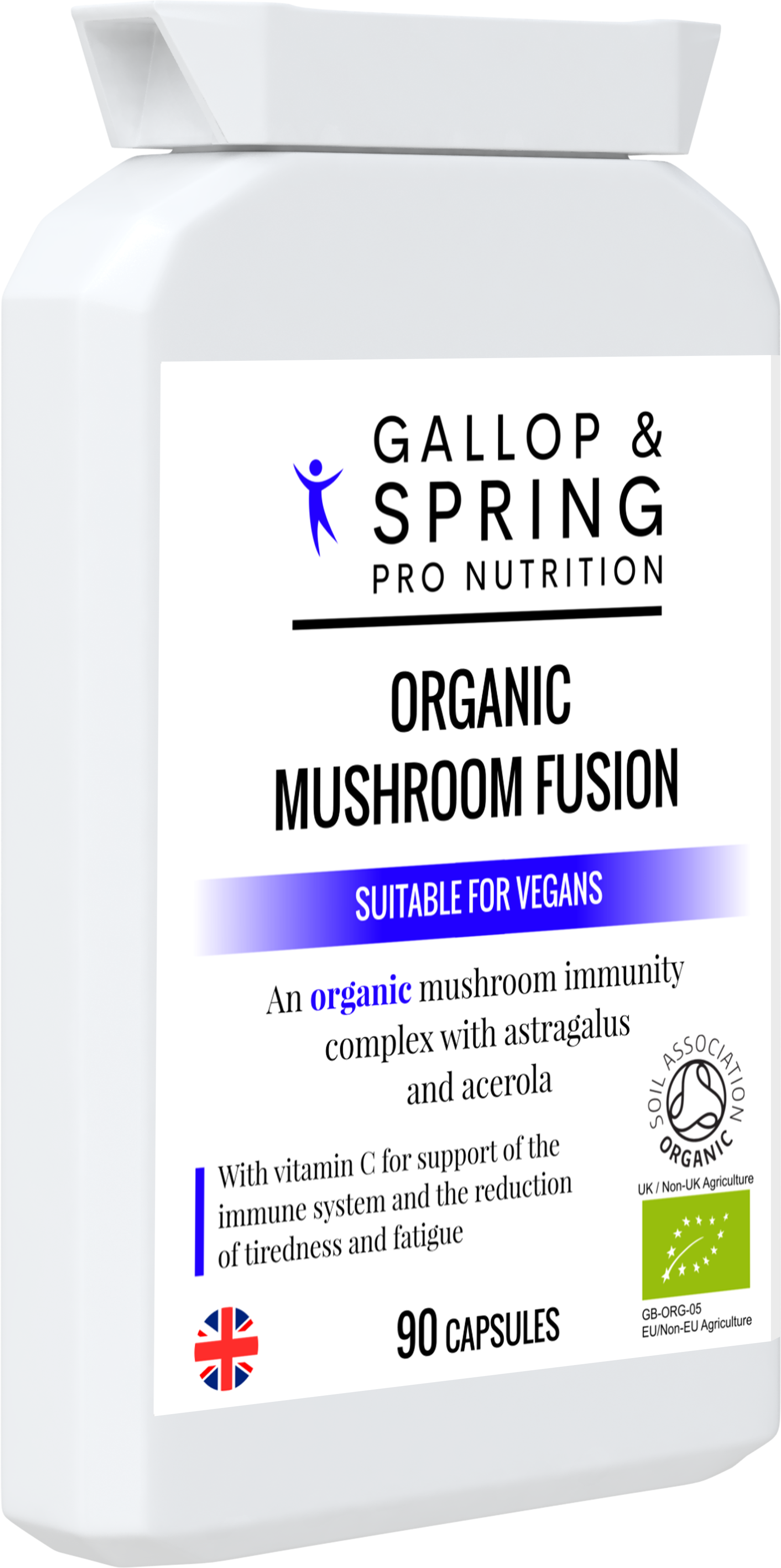 Organic Mushroom Fusion Supplements Gallop & Spring ScentiMelti Wax Melts