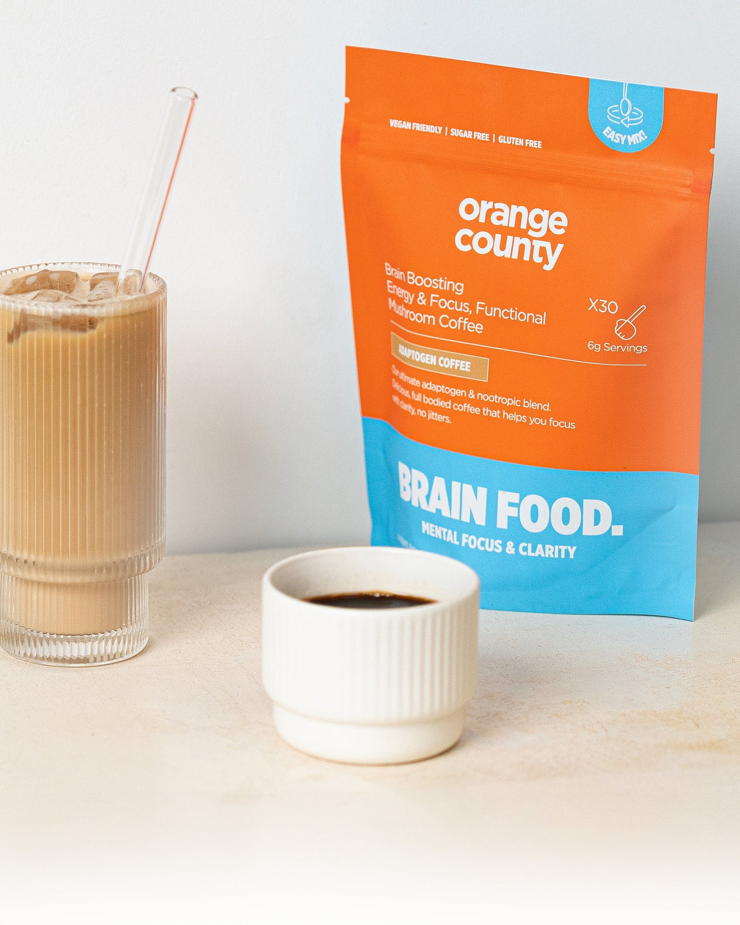 BRAIN FOOD. Focus Coffee | 200g & Free Mixer! - ScentiMelti Home Fragrance, Beauty & Gifts UK