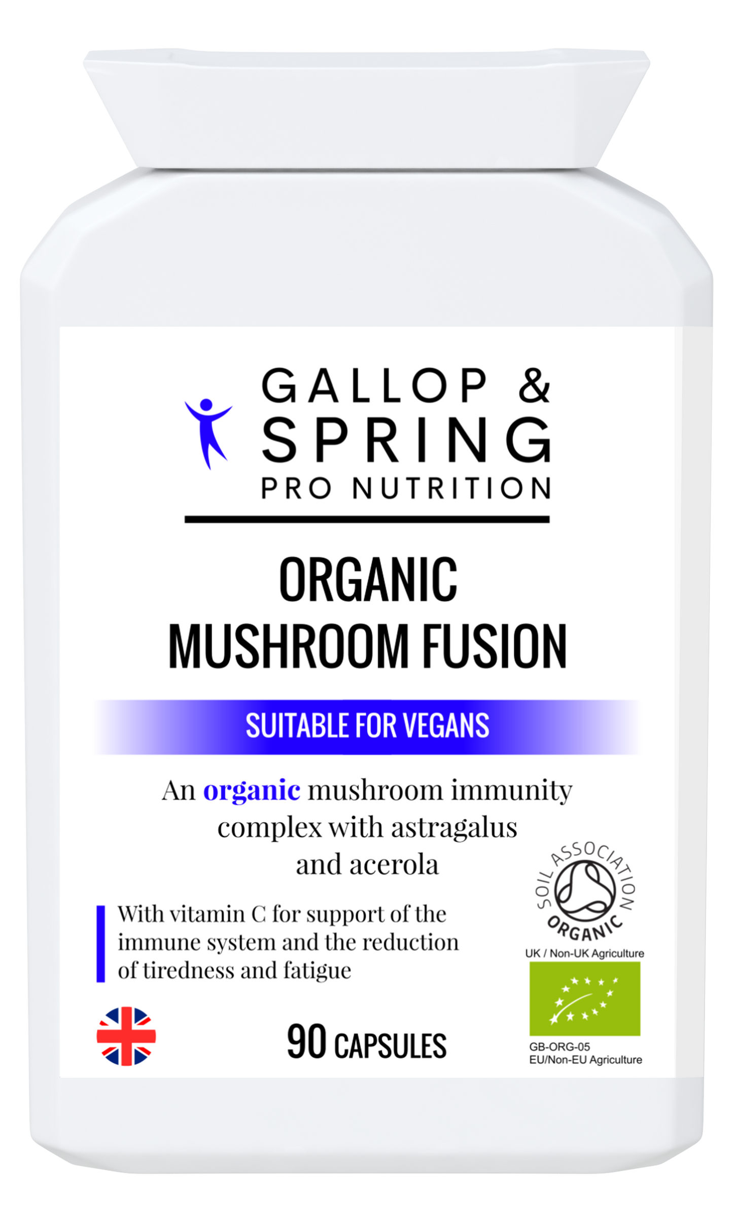 Organic Mushroom Fusion Supplements Gallop & Spring ScentiMelti Wax Melts