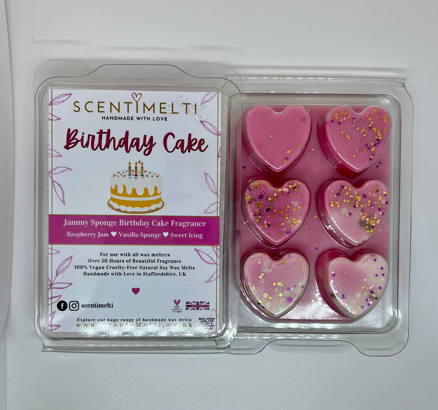 Birthday Cake Wax Melts - ScentiMelti  Birthday Cake Wax Melts