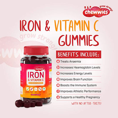 Gummies with Iron and vitamin C - ScentiMelti Home Fragrance, Beauty & Gifts UK