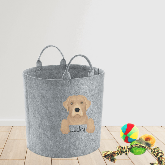 Labrador retriever dog toy storage bag personalised Sweetlea Gifts Ltd ScentiMelti Wax Melts