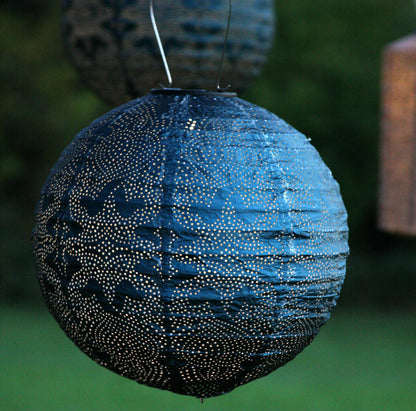 Moroccan Solar Lantern - Blue Globe www.ellajames.co.uk ScentiMelti Wax Melts