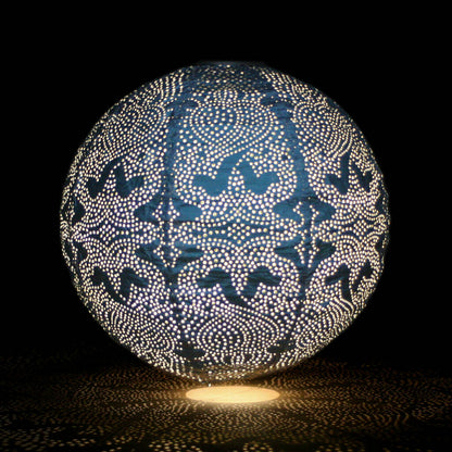 Moroccan Solar Lantern - Blue Globe www.ellajames.co.uk ScentiMelti Wax Melts