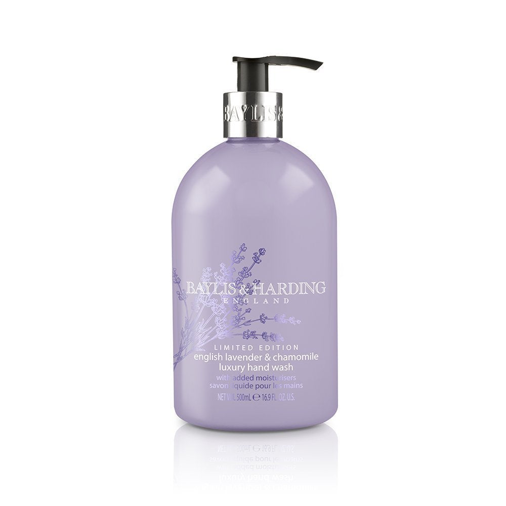 Baylis & Harding English Lavender and Chamomile Hand Wash - 500 ml - ScentiMelti Home Fragrance, Beauty & Gifts UK