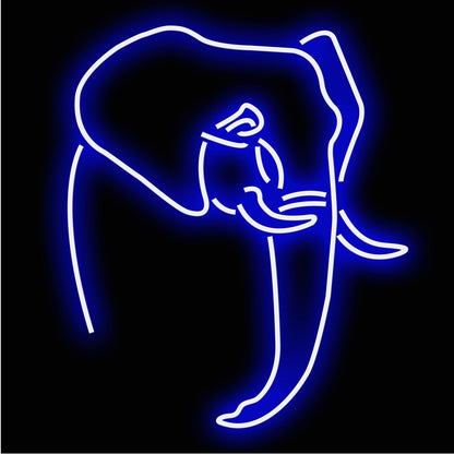 Personalised LED Neon Sign BABY ELEPHANT - ScentiMelti Home Fragrance, Beauty & Gifts UK