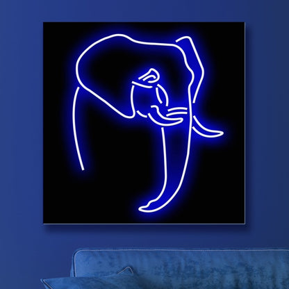 Personalised LED Neon Sign BABY ELEPHANT - ScentiMelti Home Fragrance, Beauty & Gifts UK