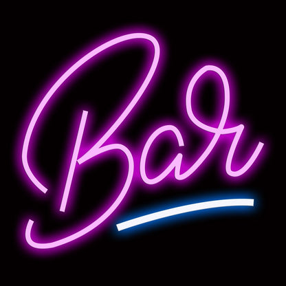 Personalised LED Neon Sign BAR - ScentiMelti Home Fragrance, Beauty & Gifts UK