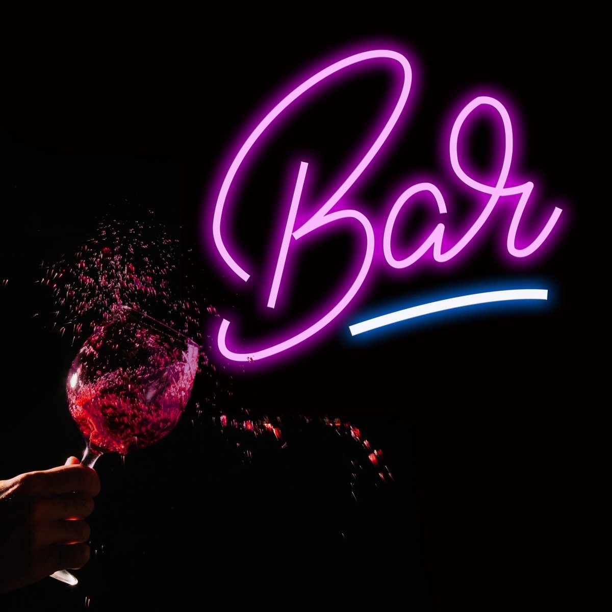 Personalised LED Neon Sign BAR - ScentiMelti Home Fragrance, Beauty & Gifts UK