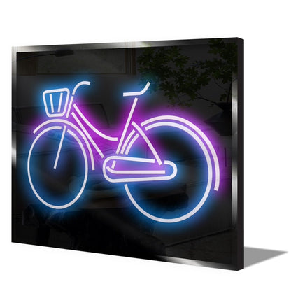 Personalised LED Neon Sign BICYCLE PINK - ScentiMelti Home Fragrance, Beauty & Gifts UK